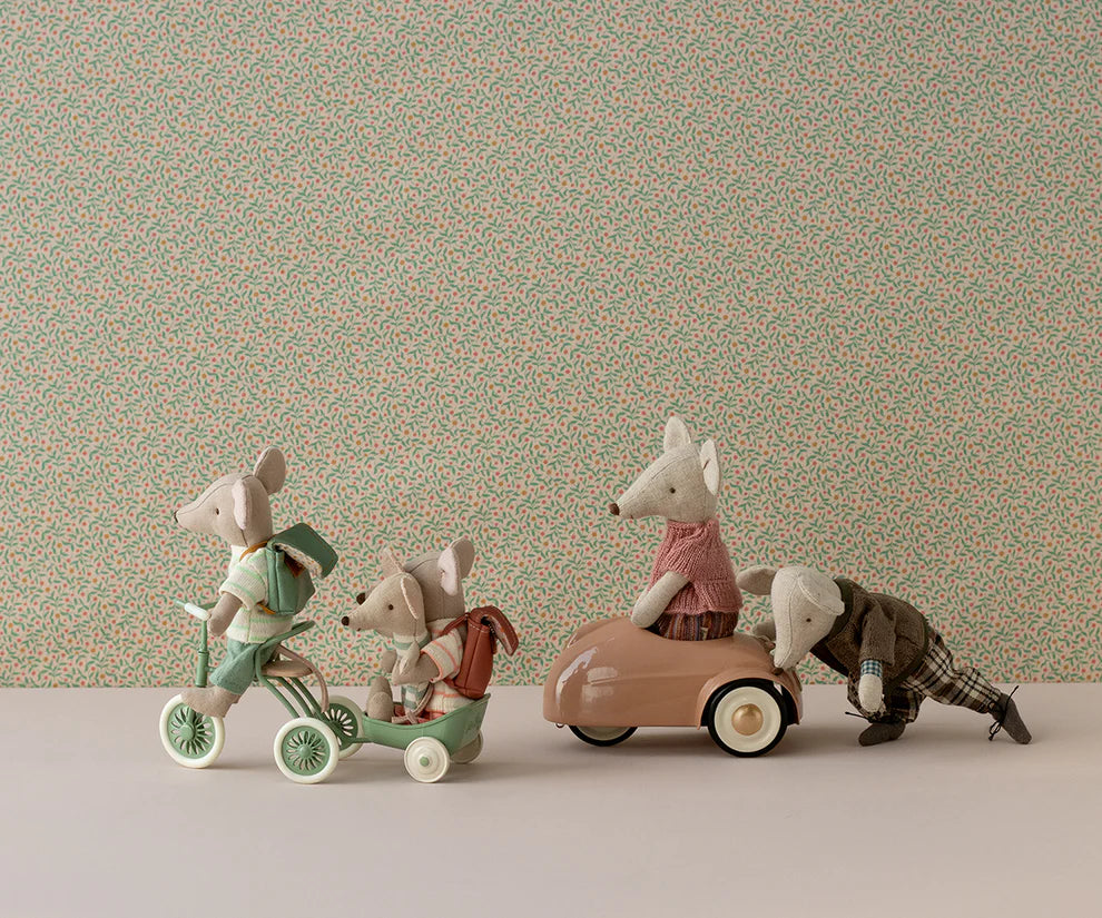 Maileg - Driewieler - Mouse Mint.