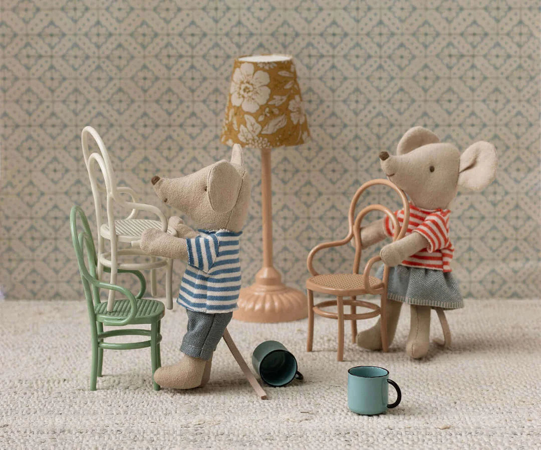 Maileg - Vintage chair - Muis - Off white.