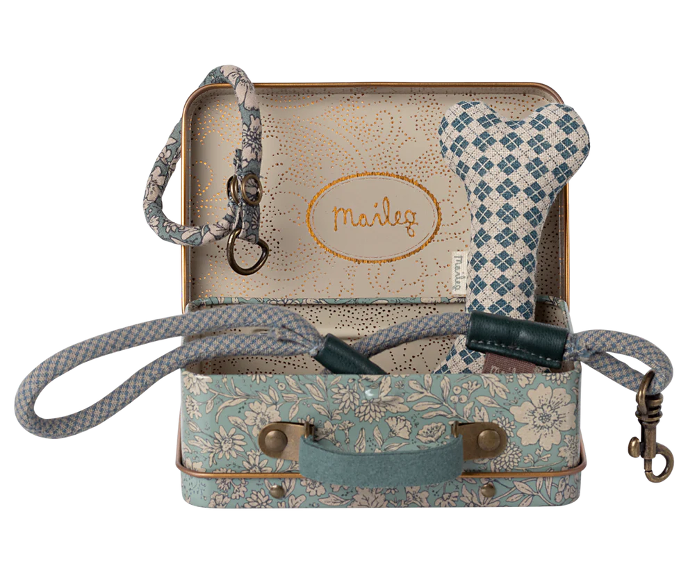 Maileg - Puppy accessories - blauw.
