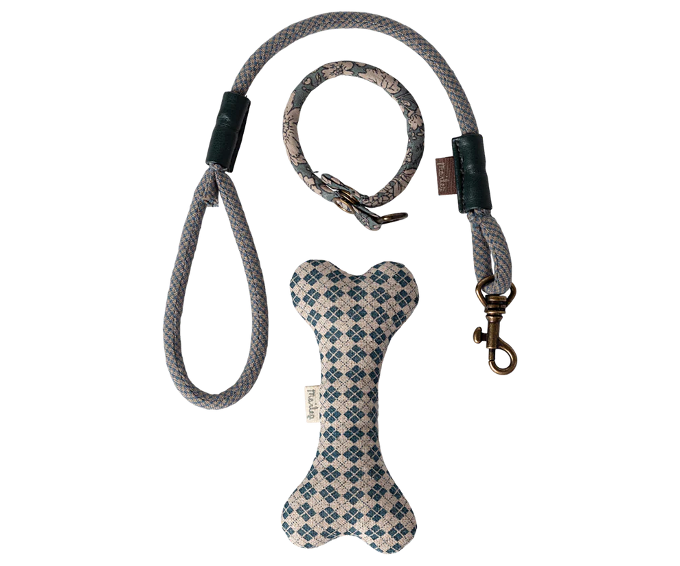 Maileg - Puppy accessories - blauw.