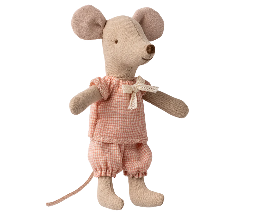 Maileg - Kleine zus muis in luciferdoosje. Verwacht november