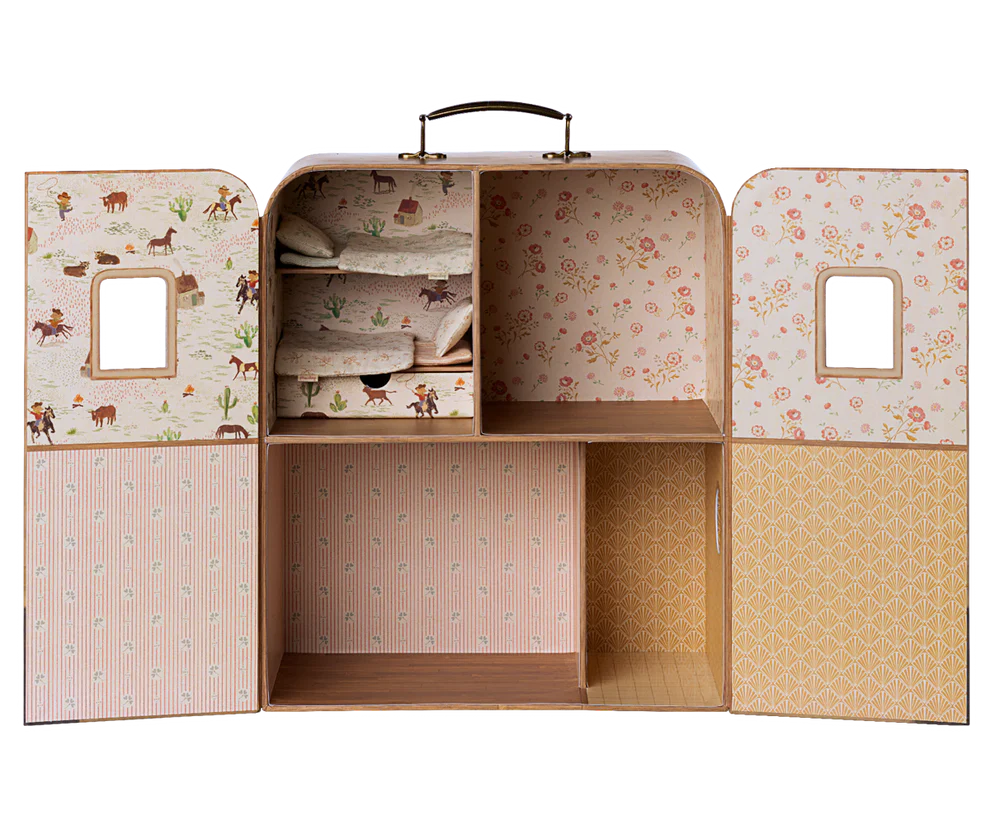 Maileg - SuitCasa Koffer - Kleine Broer en Zus. Verwacht november