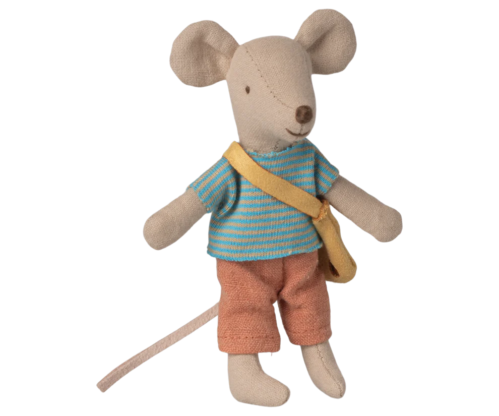 Maileg - Kleding set met tas - Kleine broer muis. Verwacht juni