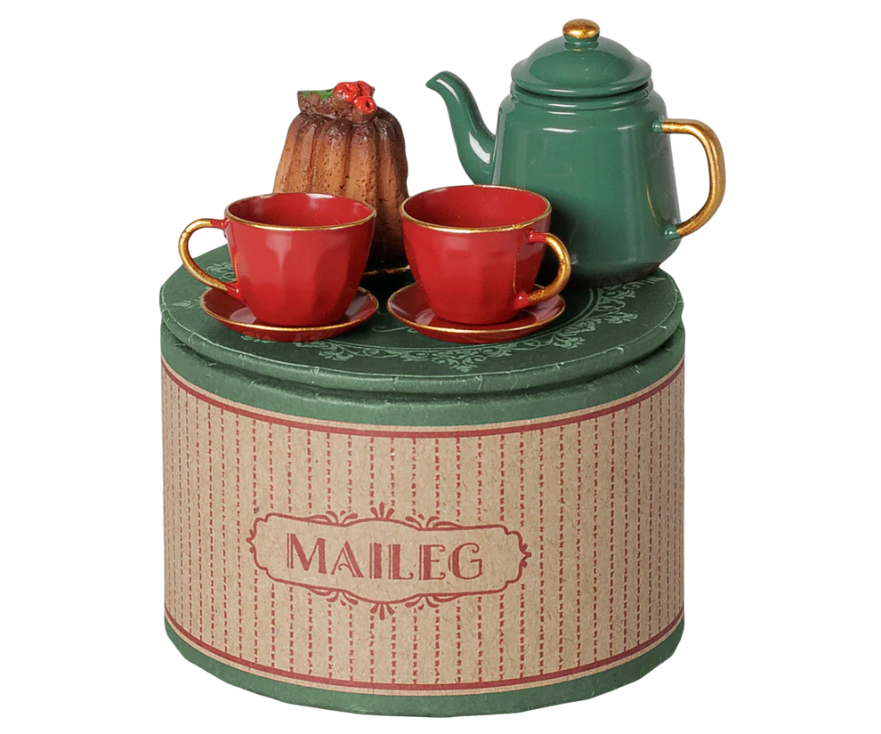 Maileg - Kerst theeset.