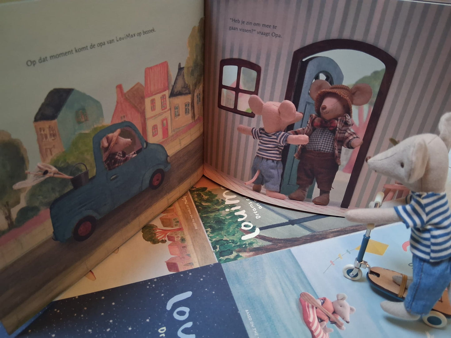 Maileg - Boek- LouiMax - Dromen van volwassen zijn.