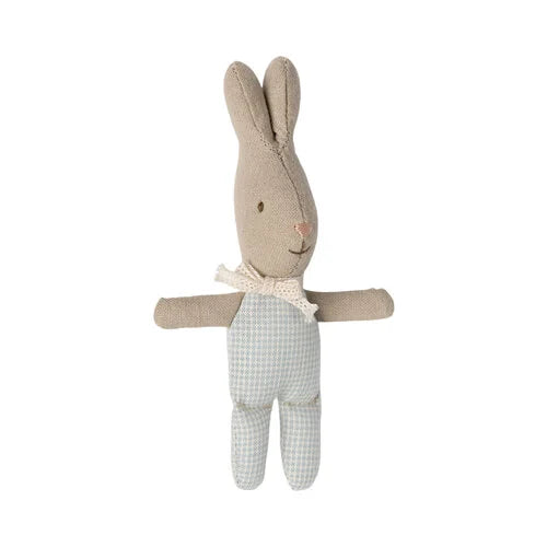 Maileg - Rabbit My - Licht blauwe ruit.