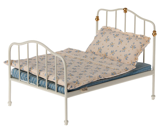 Maileg - Vintage bed, micro, off white