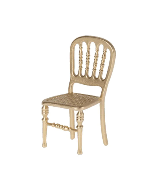 maileg - gouden stoel, muis.
