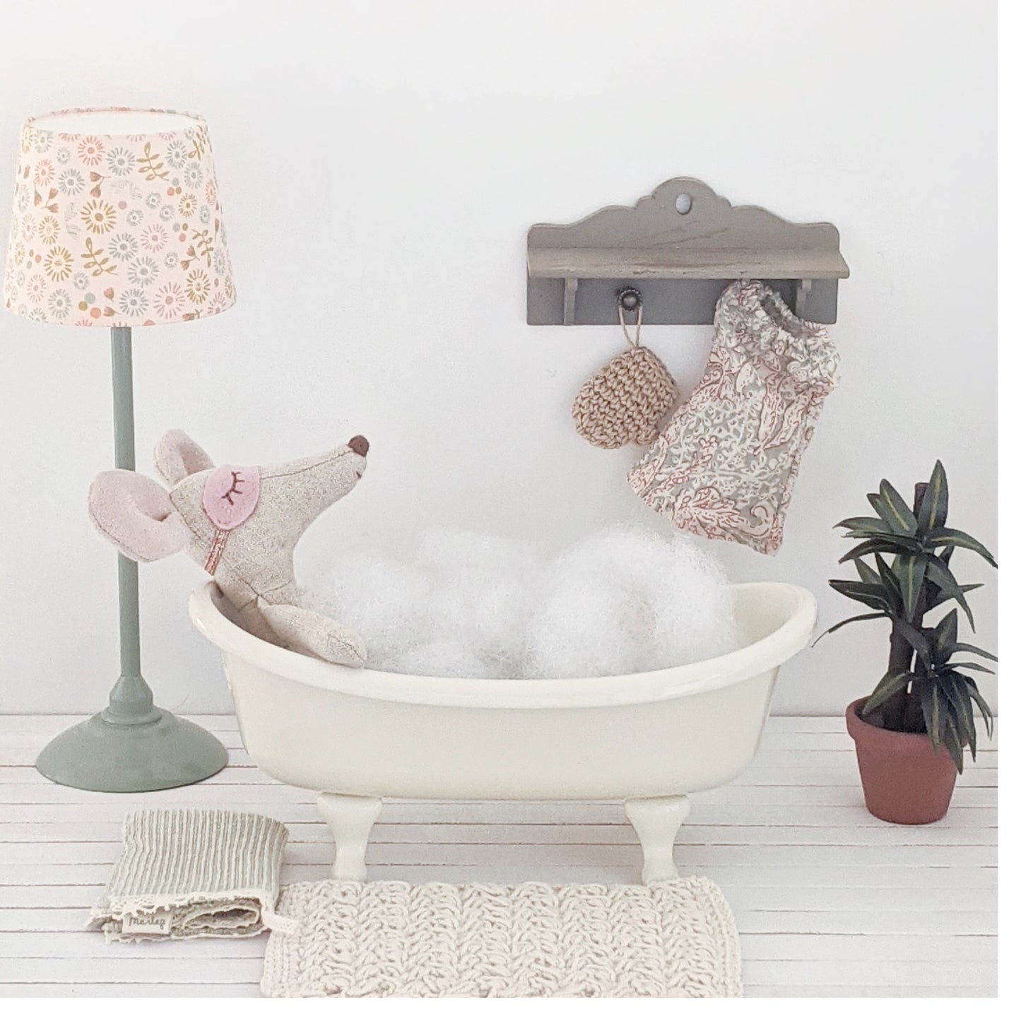 Maileg - Metalen bad.