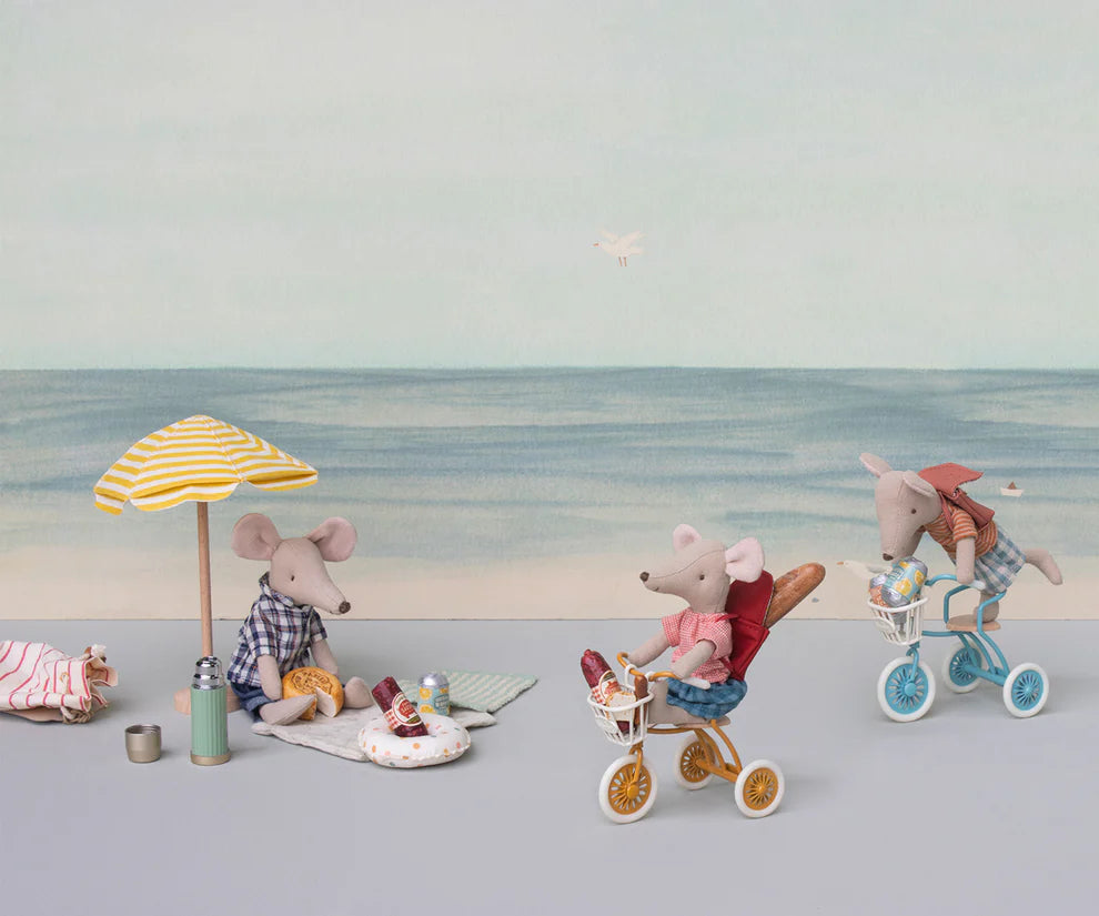 Maileg - Fietsmandje voor driewieler of step.