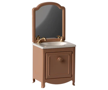 Maileg - Wastafel - Muis - Dark powder.