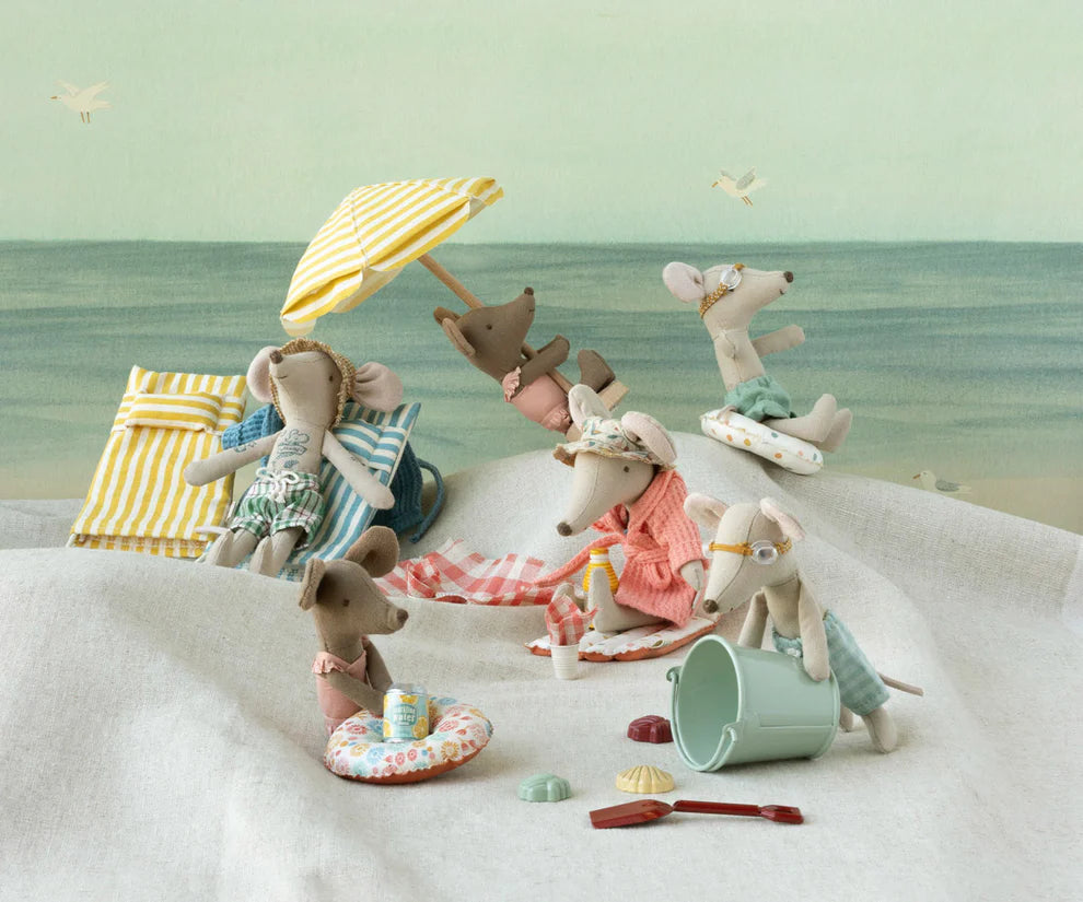 Maileg - Strandset grote broer muis.