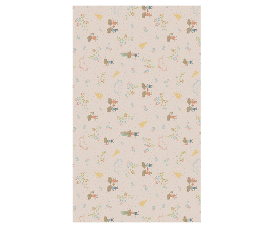 Maileg - Have a Mice Day - inpakpapier, rol 10 meter. Verwacht maart