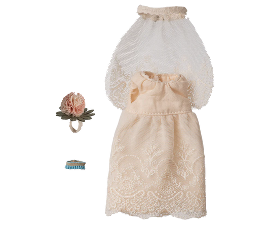 Maileg - Trouwjurk - Moeder muis - Verwacht juni