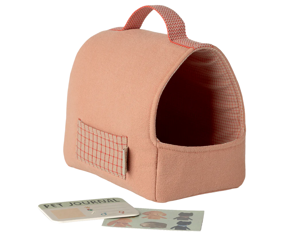 Draagmand Puppy - Coral. Verwacht maart