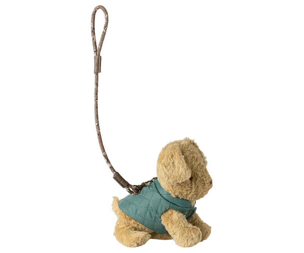 Maileg - Tuigje en riem - Dark Mint. Verwacht maart