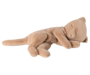 Maileg - Kitten (small) pluche - Cream.