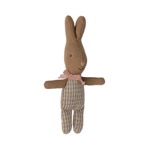 Maileg - Rabbit My - Roze/blauwe ruit.