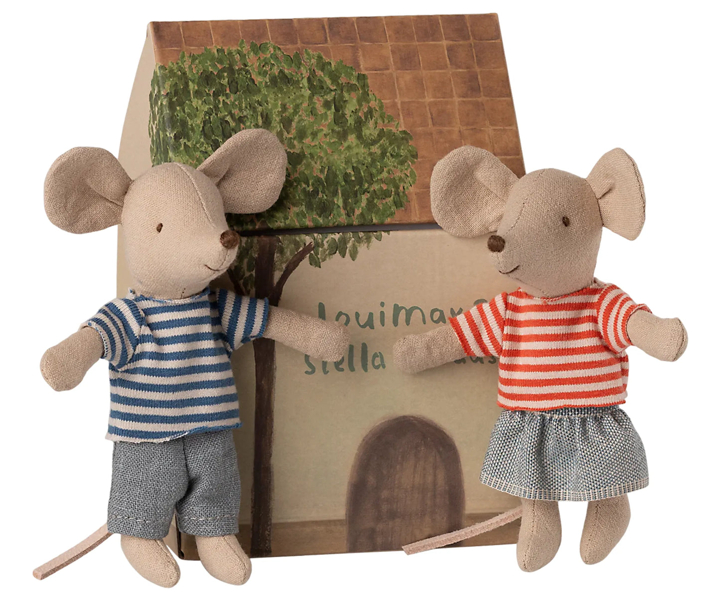 Maileg - LouiMax en Stella - kleine broer en zus. Verwacht half december