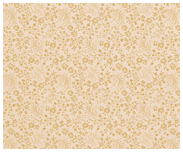 Maileg - Tissue paper Petit Fleurie Gold